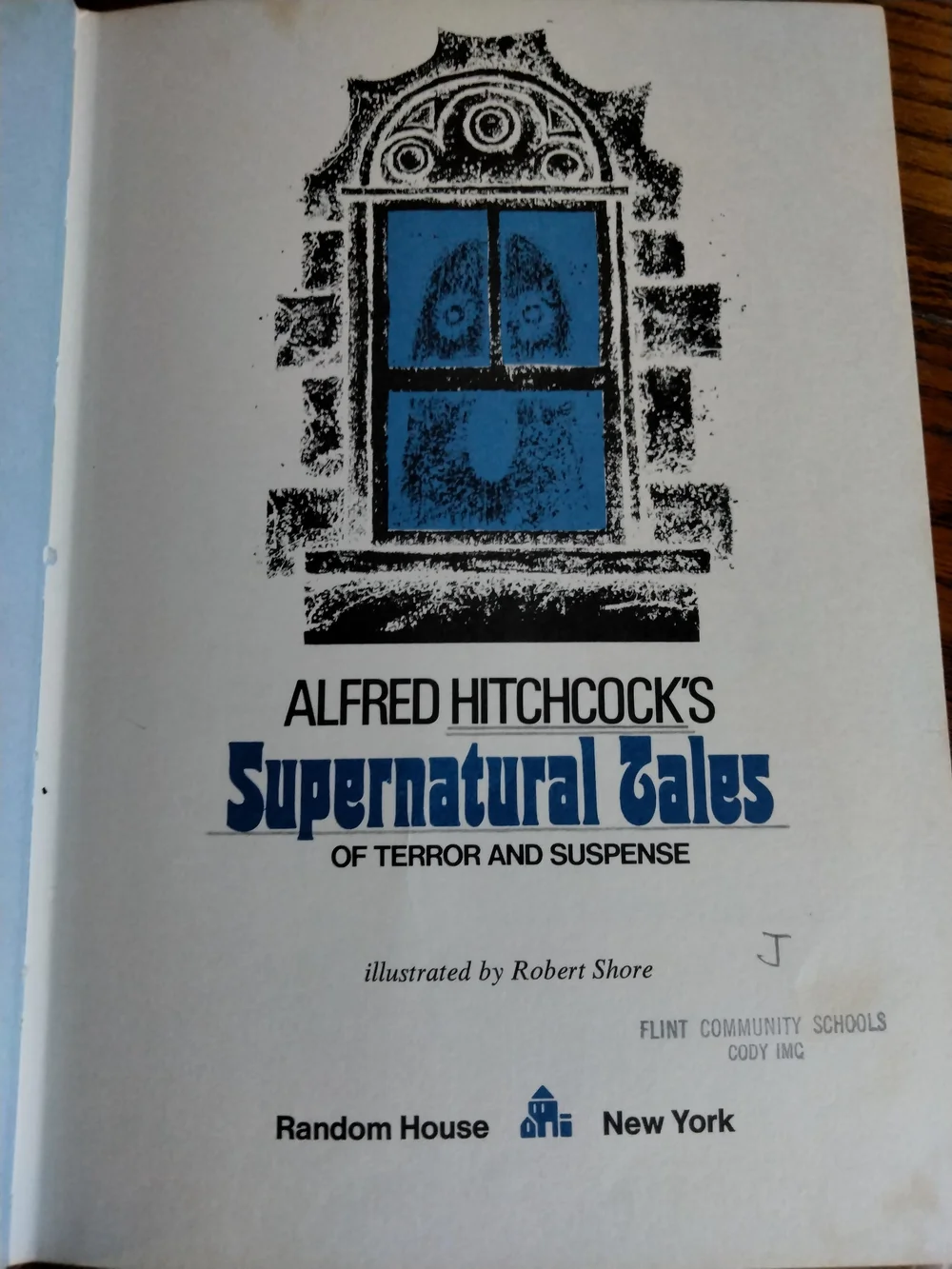 1973 Edition, Supernatural Tales of Terror and Suspense, by Alfred Hitchcock